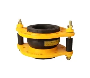 لرزه گیر لاستیکی مهاردار زرد